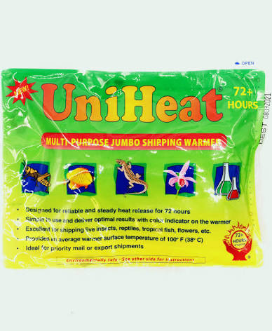 1, 72-Hour Heat Pack for Cold Weather Shipping